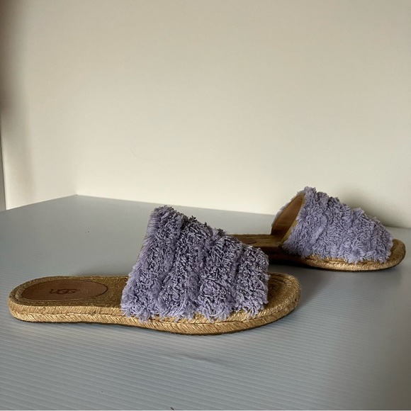 UGG Purple Edith Slide Sandals size 7 - Picture 6 of 8